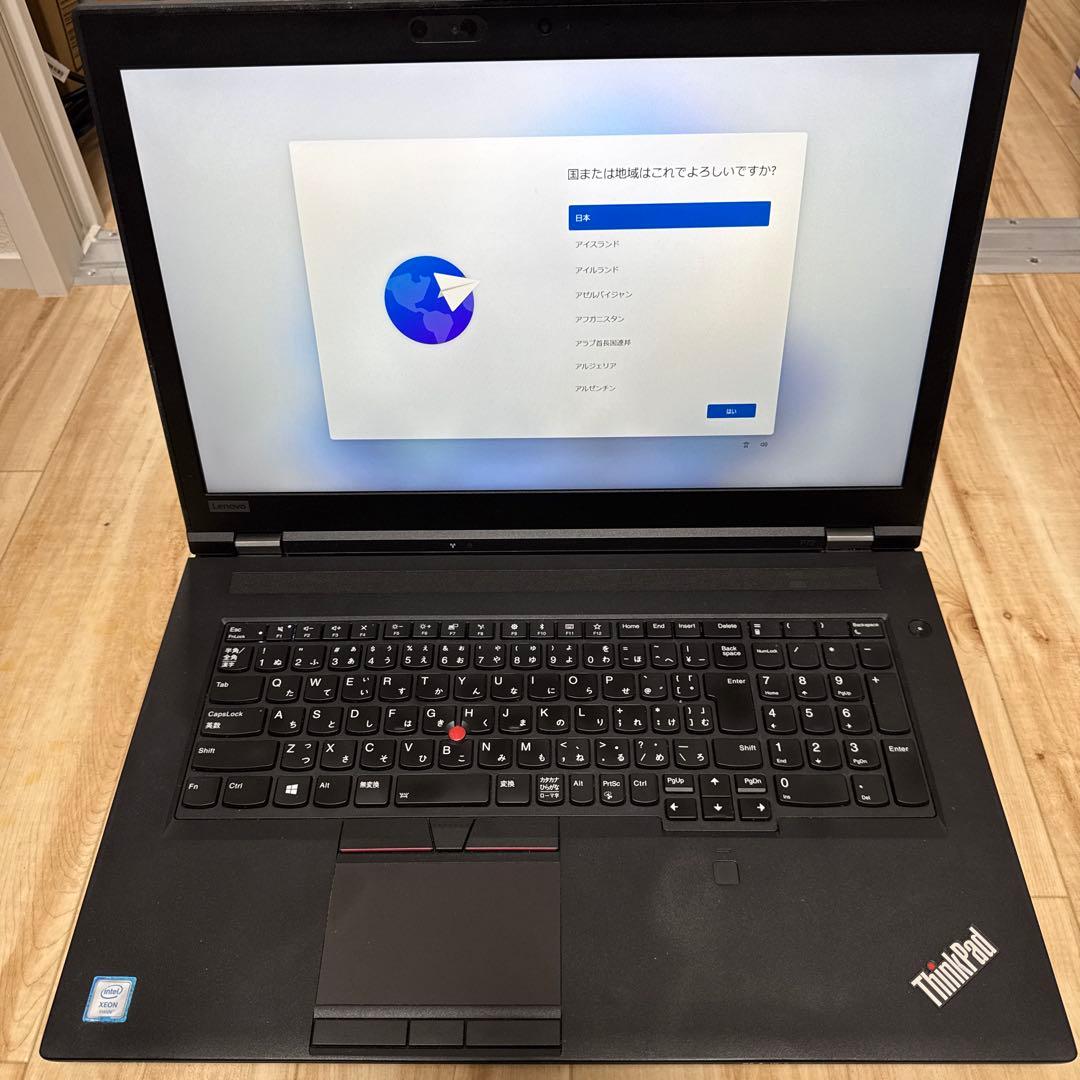 レノボ ThinkPad P72 Xeon搭載ワークステーション