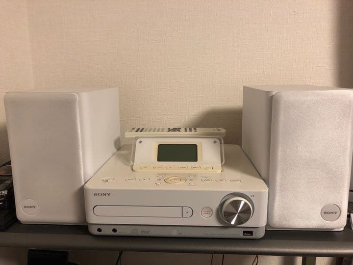 SONY CMT-E300HD(W)美品❣️お値引き‼️