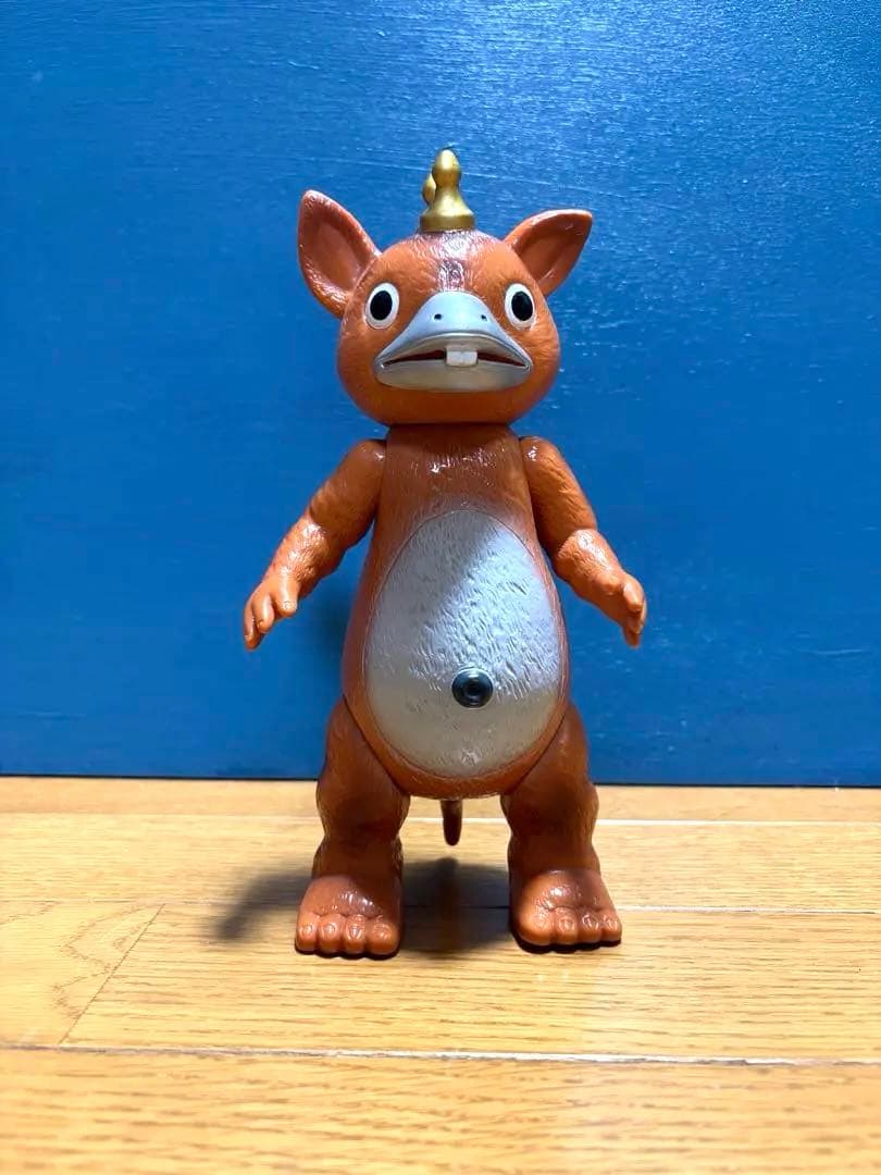 M1号　ブースカ　茶色　ソフビ