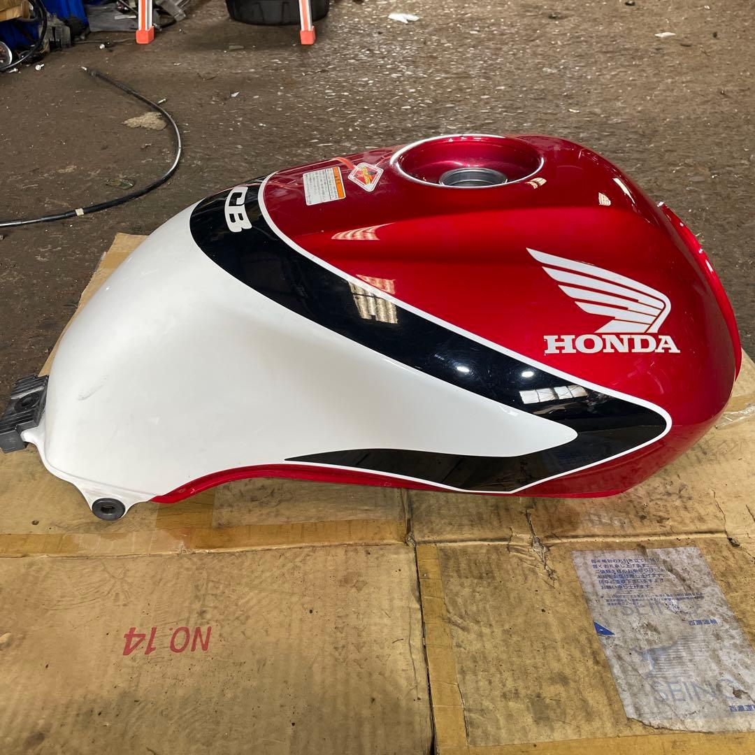 HONDA CB400 NC42 タンク 赤 白 純正　美品　ポンプ　燃料