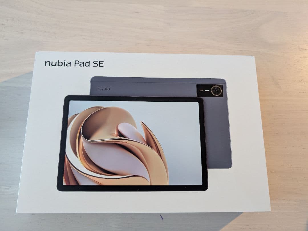 nubia Pad SE グレー USB Type-C付属
