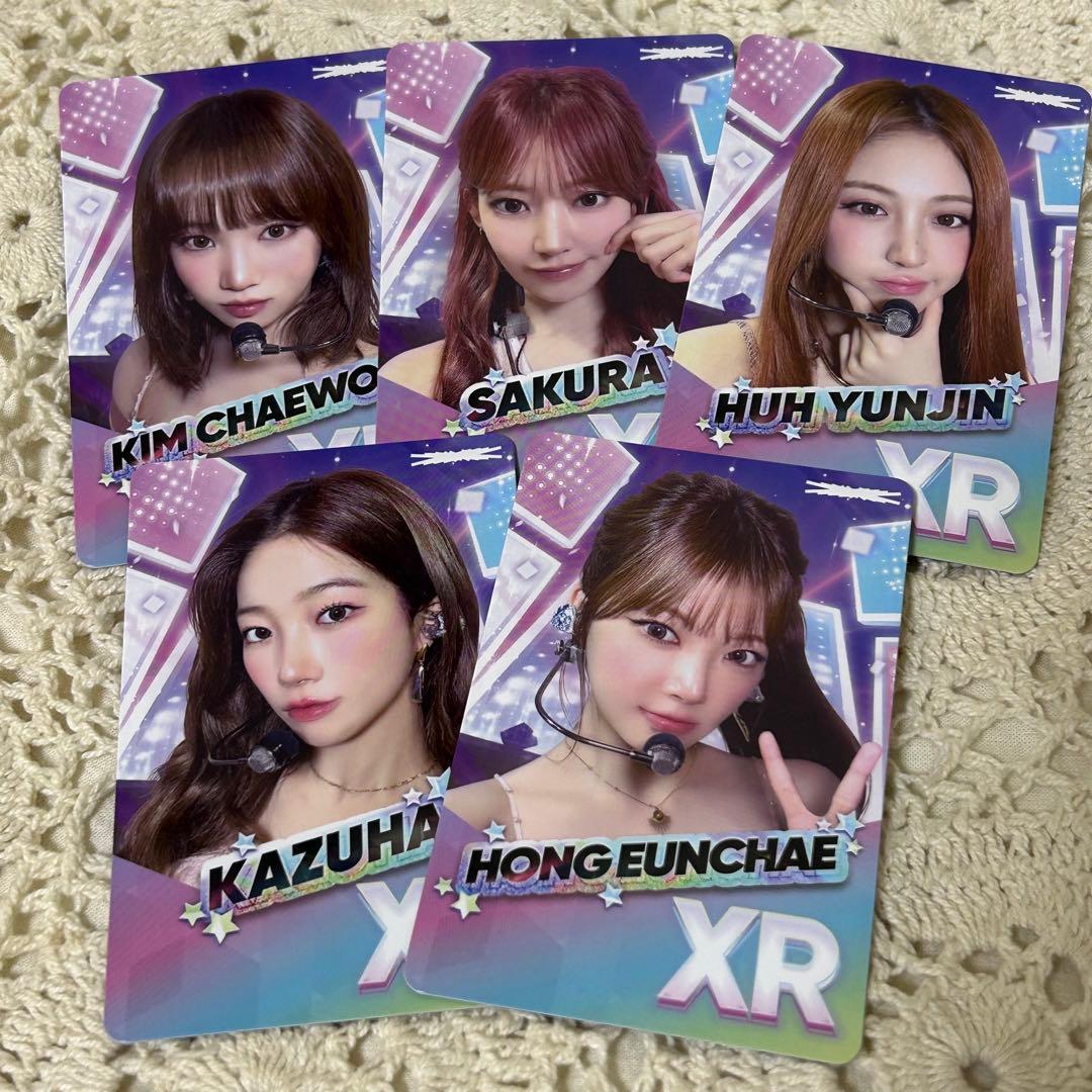 ルセラフィム　le sserafim 東京ドーム　リズムハイブ　トレカ