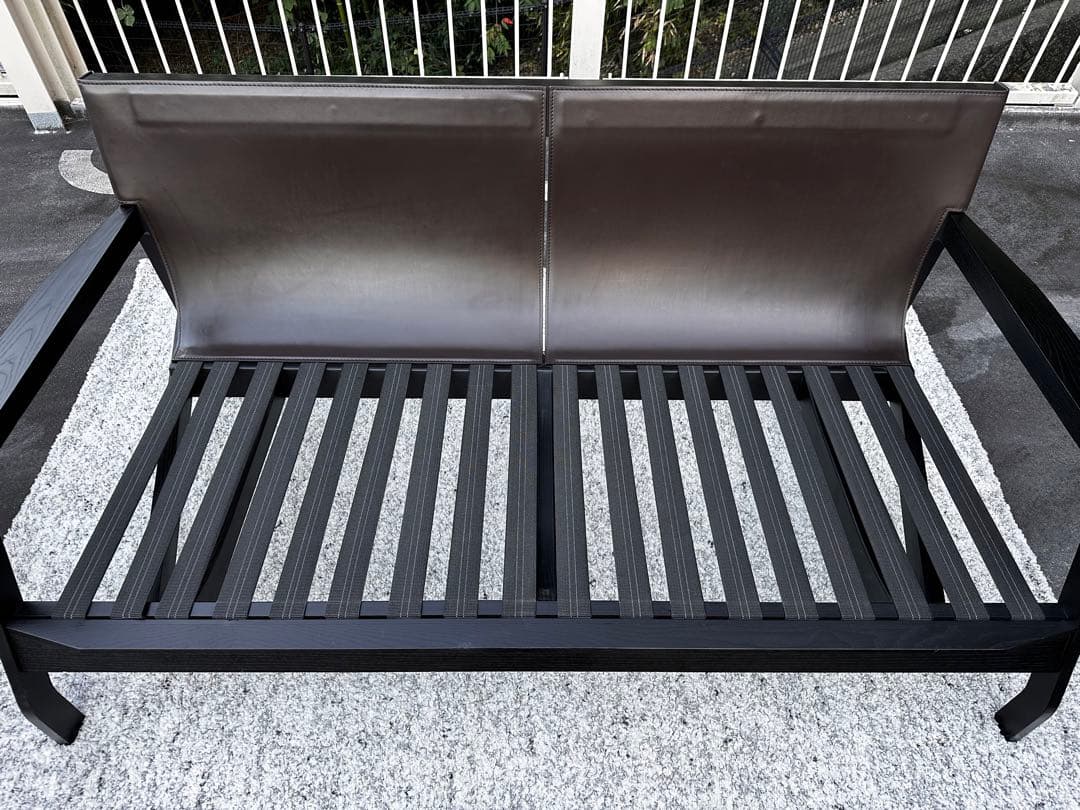 展示品 cassina カッシーナ 285ELORO エローロ　2人掛けソファ