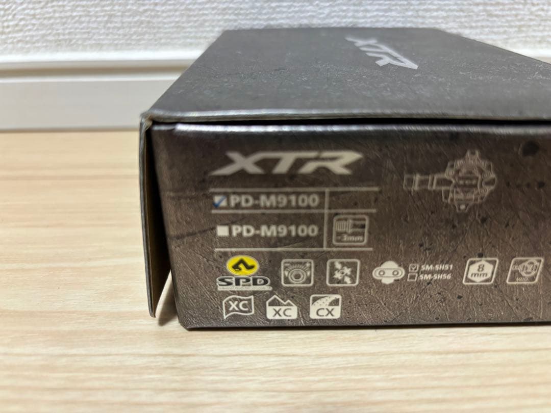 シマノShimano XTR ビンディングペダル PD-M9100