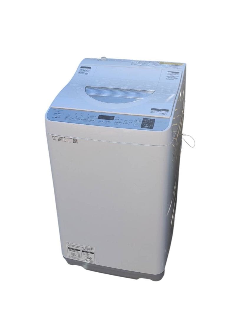 SHARP 21年製 5.5kg 電気洗濯乾燥機 ES-TX5E-S