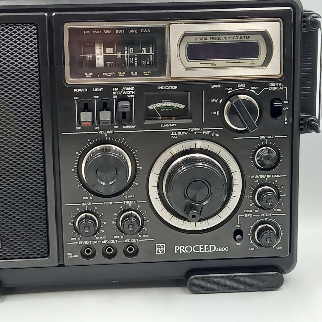 National ラジオ RF-2800 PROCEED 2800 昭和レトロ