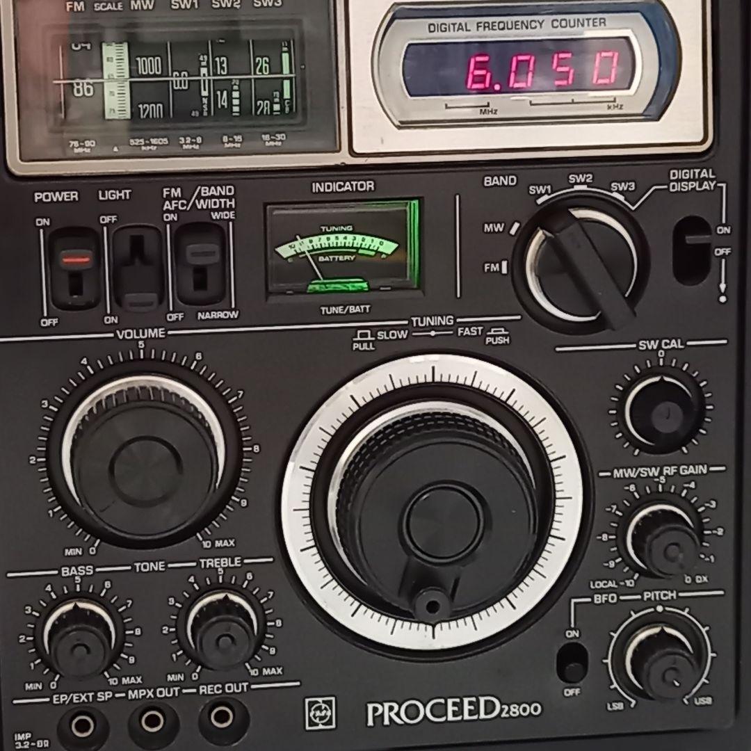 National ラジオ RF-2800 PROCEED 2800 昭和レトロ