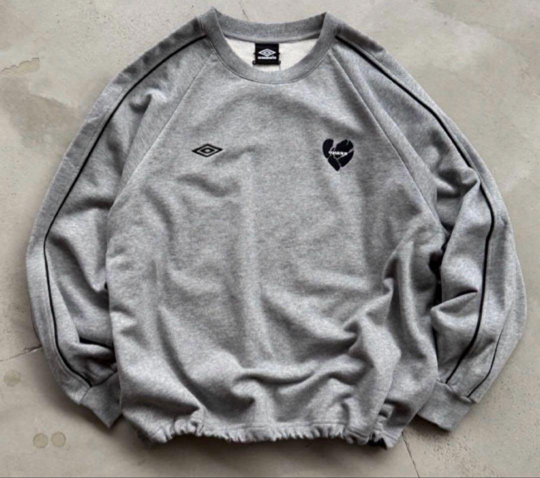 【 UMBRO×ONCILY 】パイピングドローコードスウェット Lサイズ