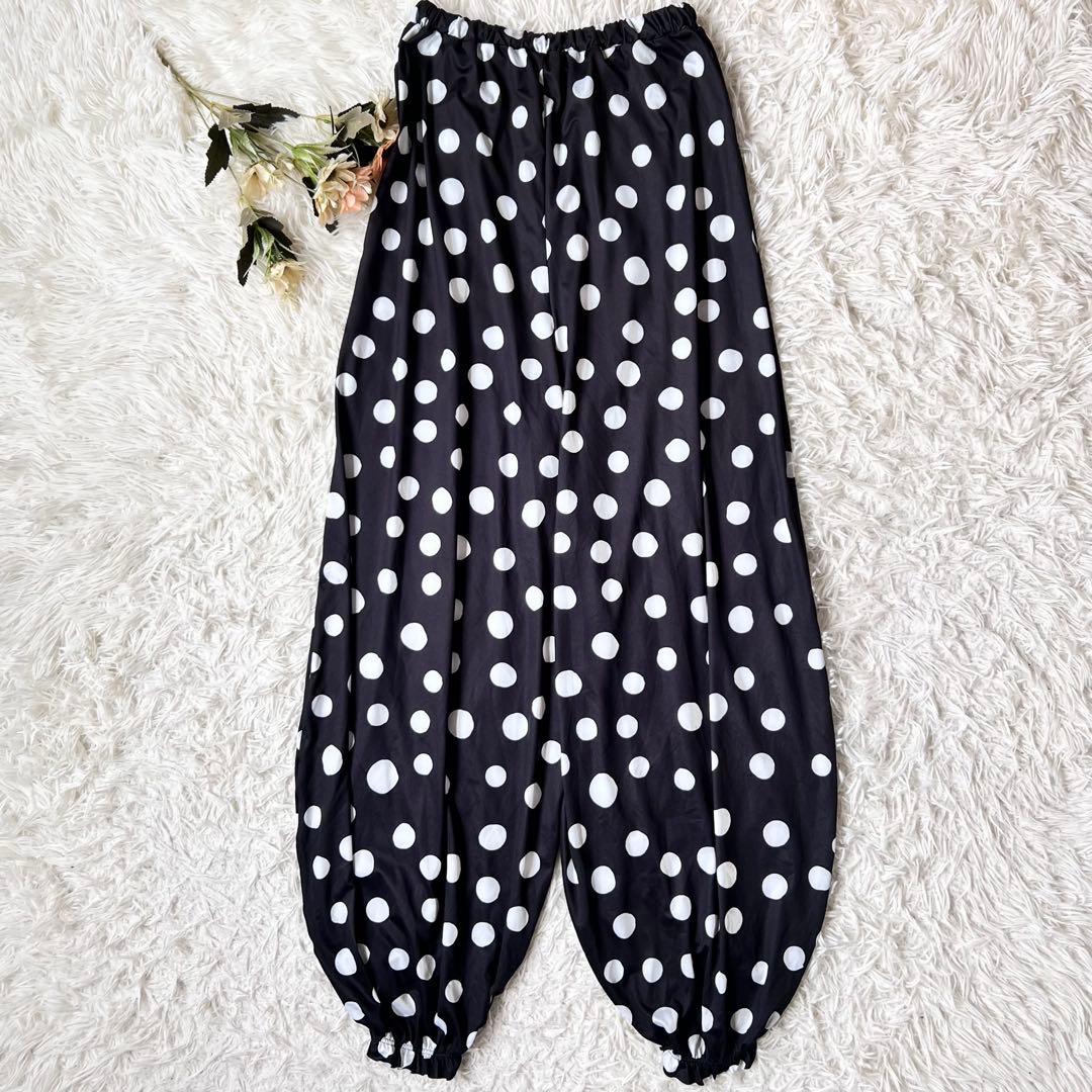 nagonstans Hand drawn dot コクーン パンツ