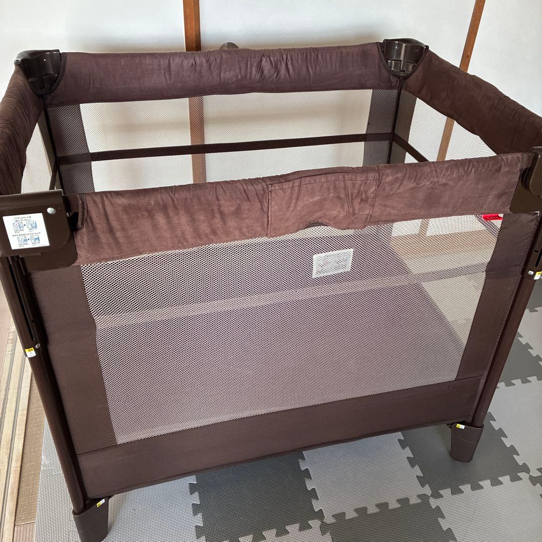 【良品】Aprica ココネルエアープラス ベビーベッド