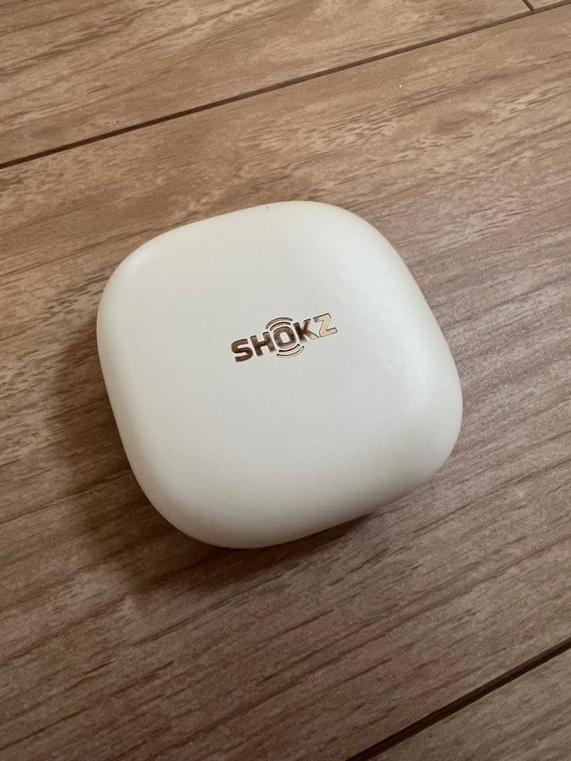 【美品】SHOKZ openfit2 ベージュ/ホワイト