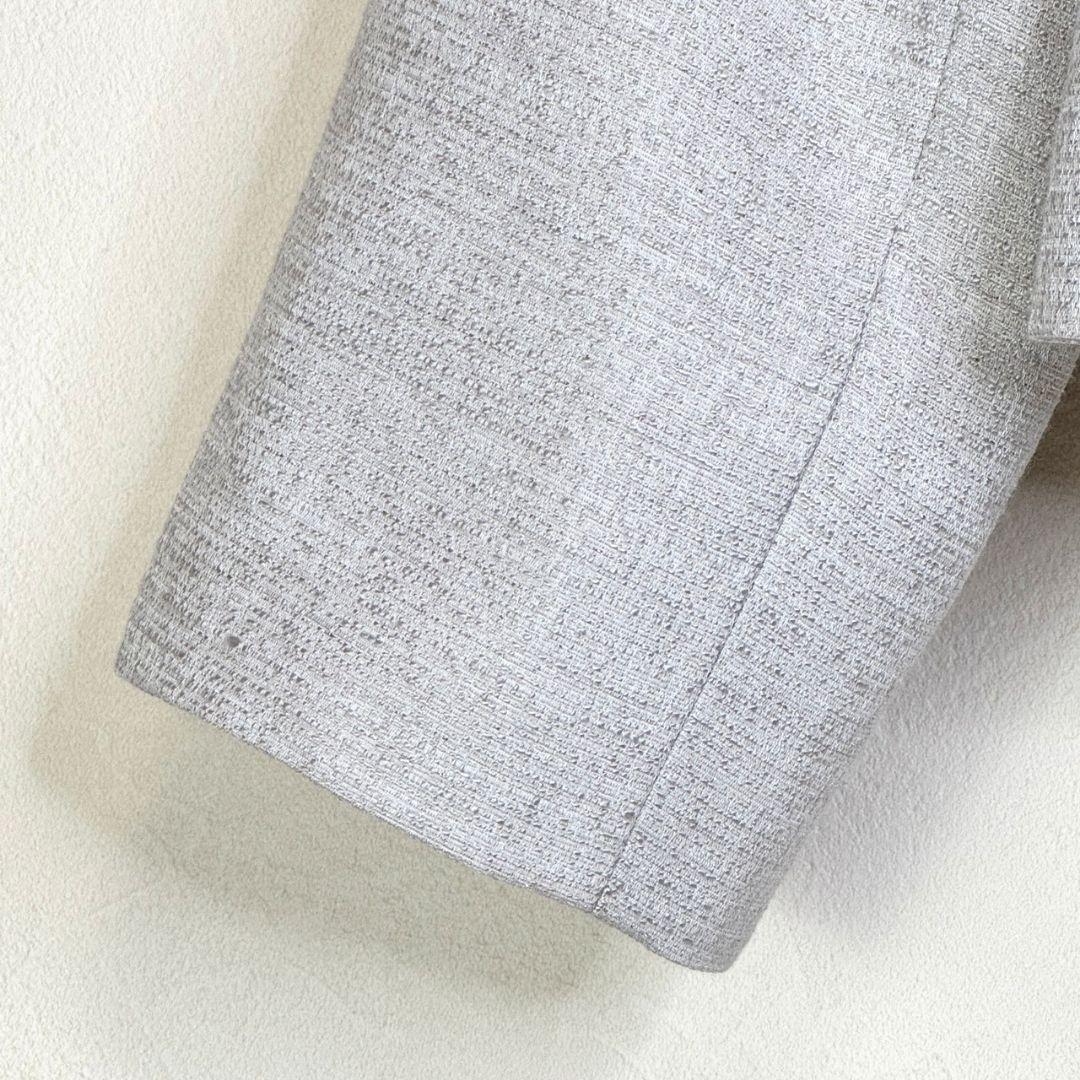 【タグ付き】リファンネ大きいサイズ ファンシーツイードジャケット