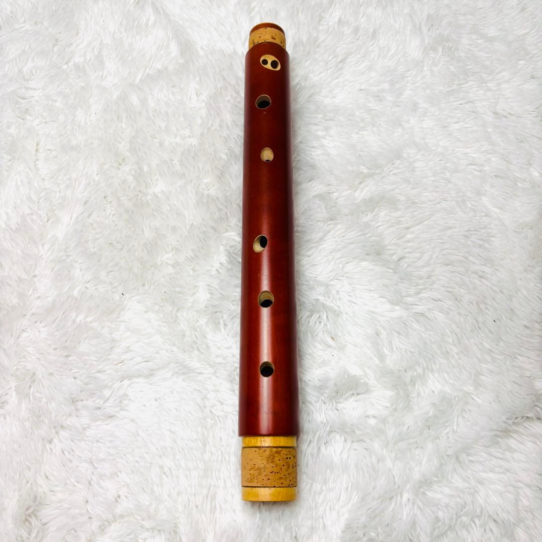 ゼンオン テナーリコーダー 木製 2300B ケース付 音出し確認済み 全音