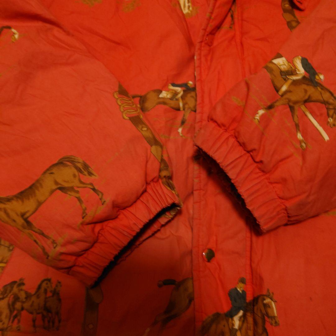 ラルフローレン総柄ダウンジャンパー