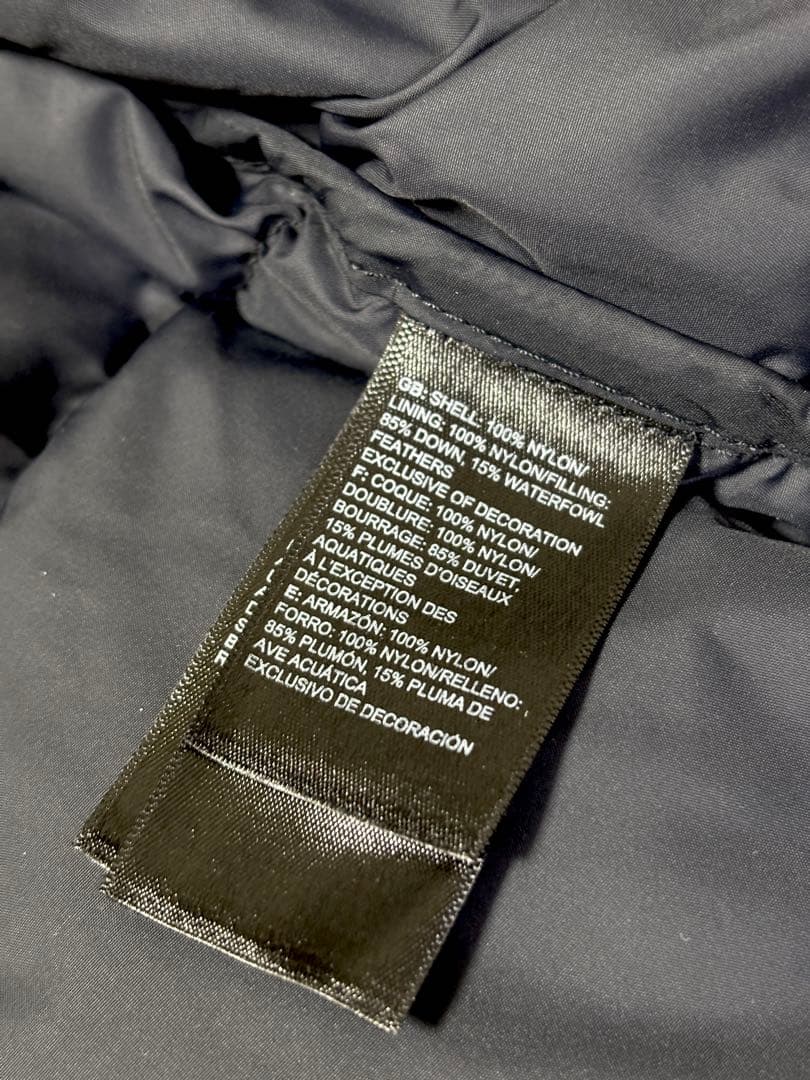 【美品】価格交渉OK ノースフェイス ヌプシ ダウン USA企画 ブラック