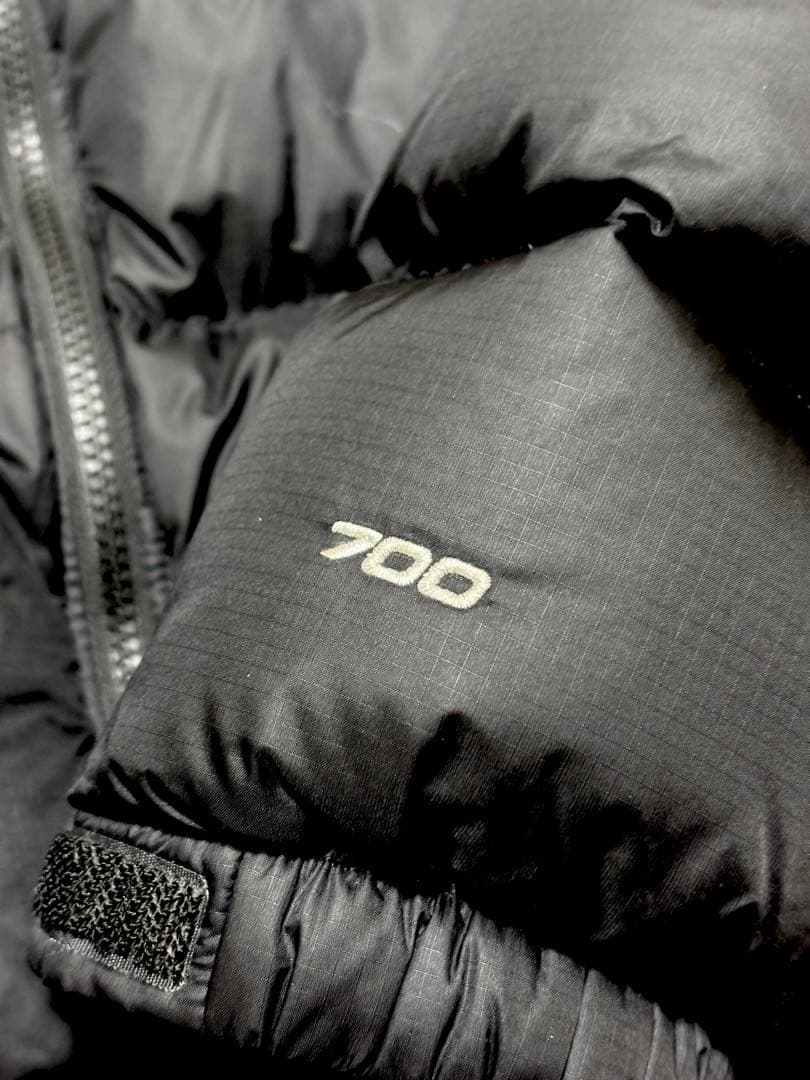 【美品】価格交渉OK ノースフェイス ヌプシ ダウン USA企画 ブラック