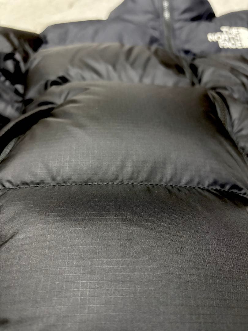 【美品】価格交渉OK ノースフェイス ヌプシ ダウン USA企画 ブラック