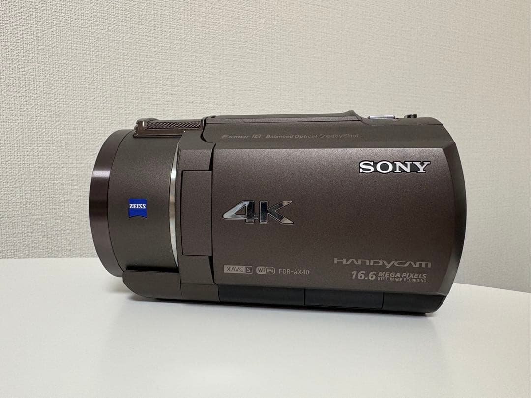 SONY FDR-AX40 4K対応 ビデオカメラ