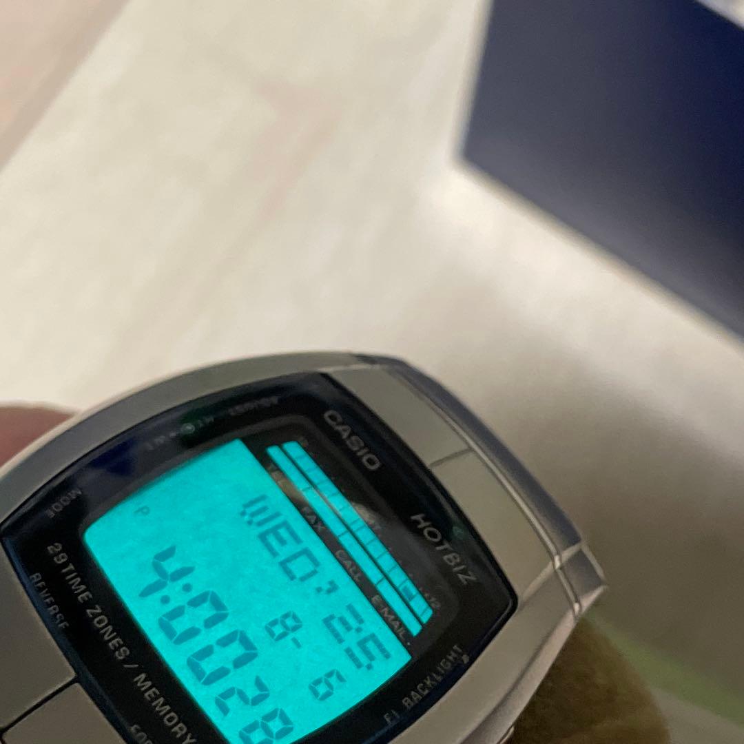 CASIO DATA BANK HOTBIZ テレメモ200 腕時計