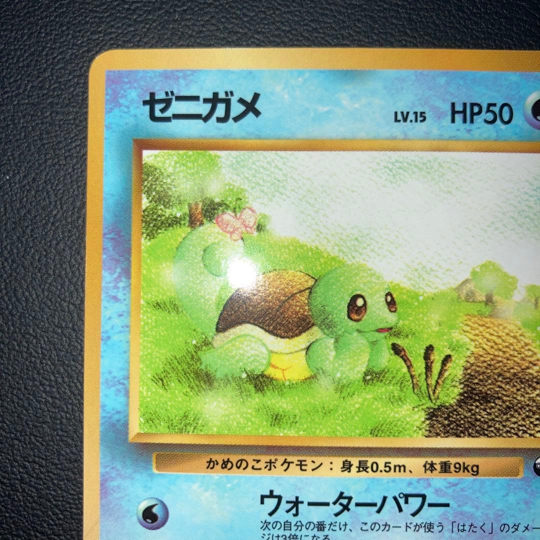 極美品　旧裏　ゼニガメ　拡張シート