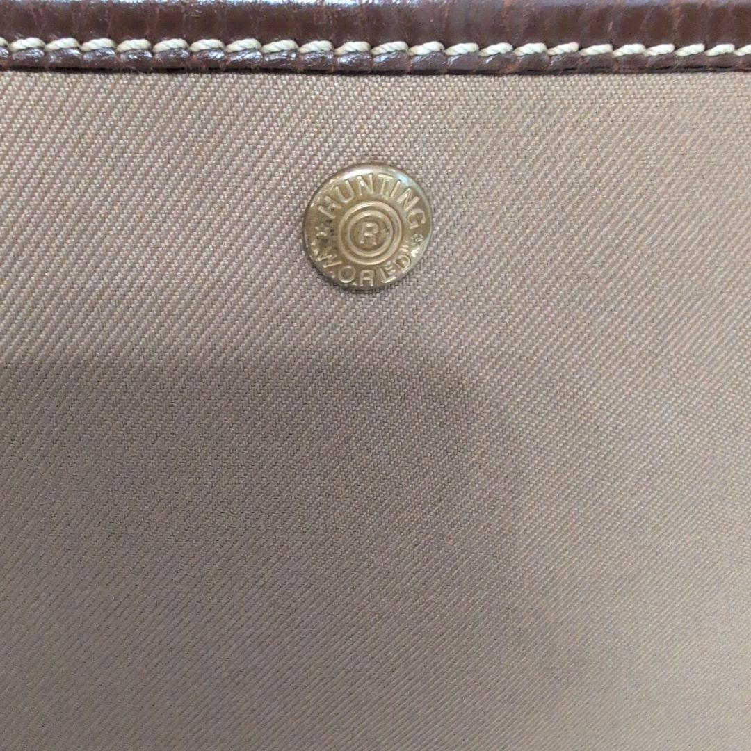 美品 A4可✨️ハンティングワールド サファリトゥデイ メッセンジャーバッグ