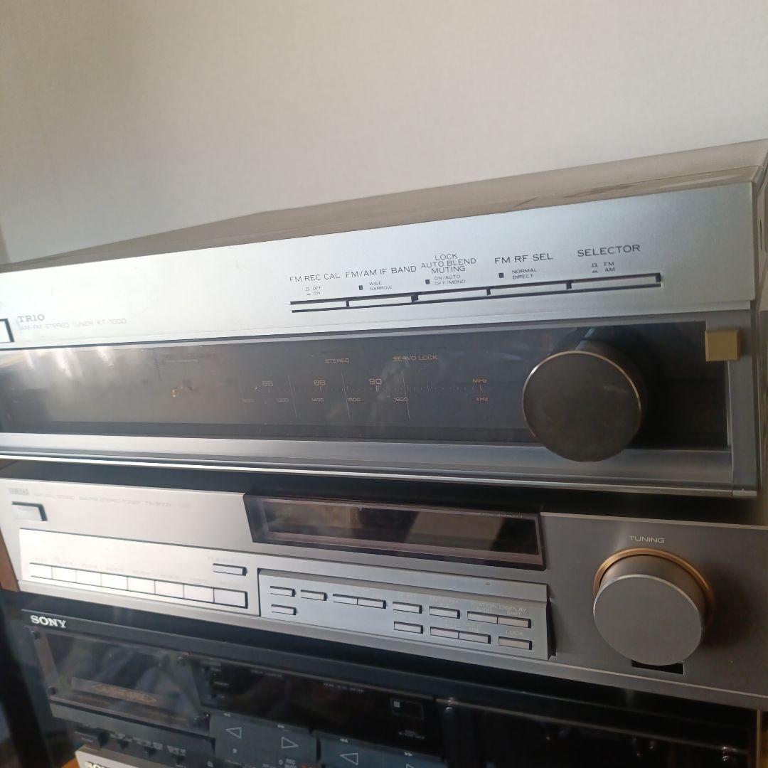 TRIO KT -1000 FM/AMラジオ ステレオチューナー