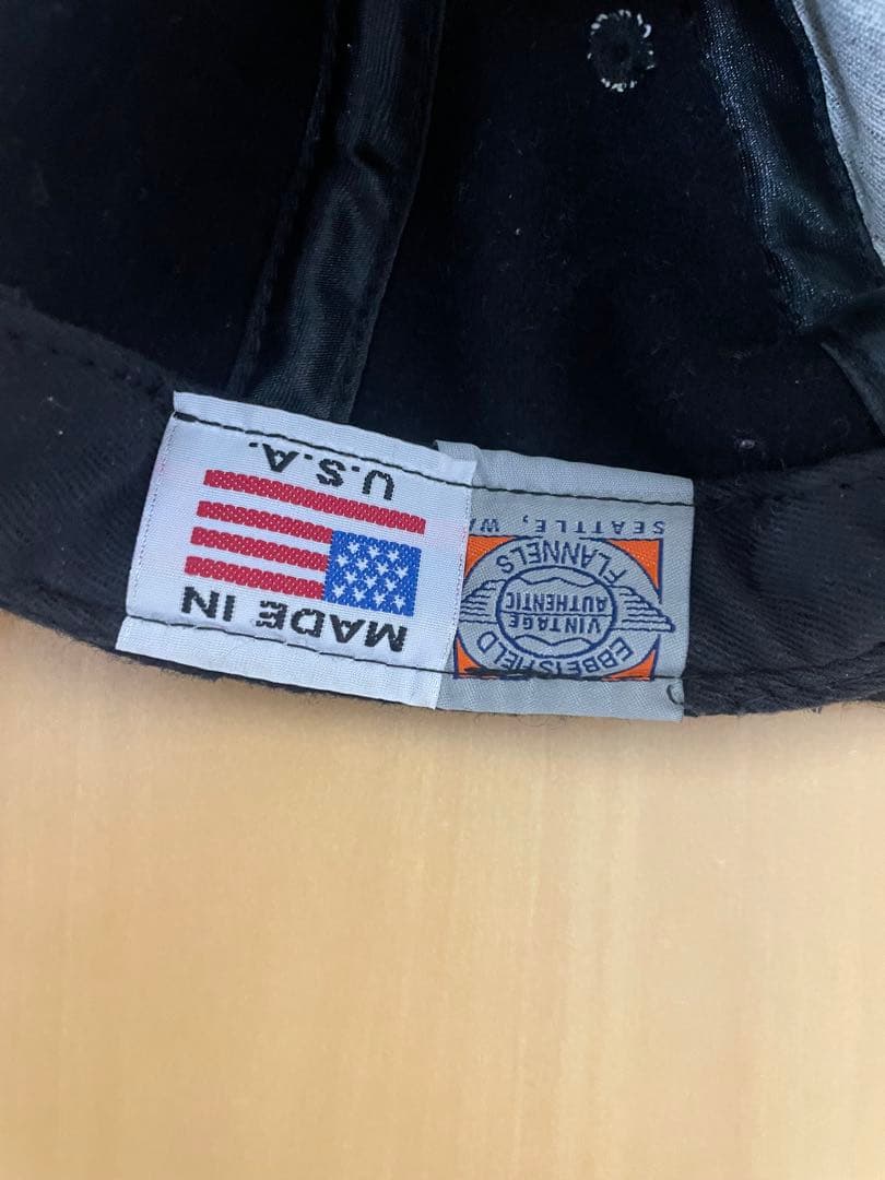 CDG 黒 キャップ アメリカ製