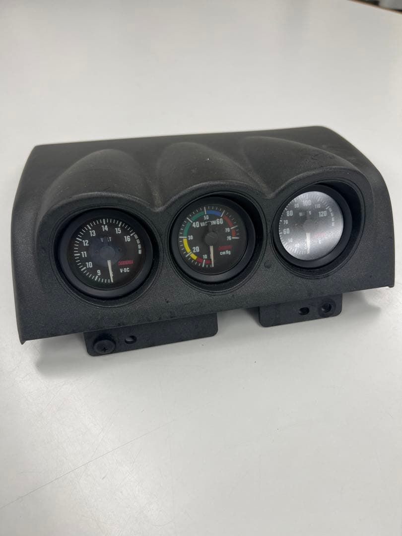 er34スカイライン3連メーターフード　希少大森メーター　旧車