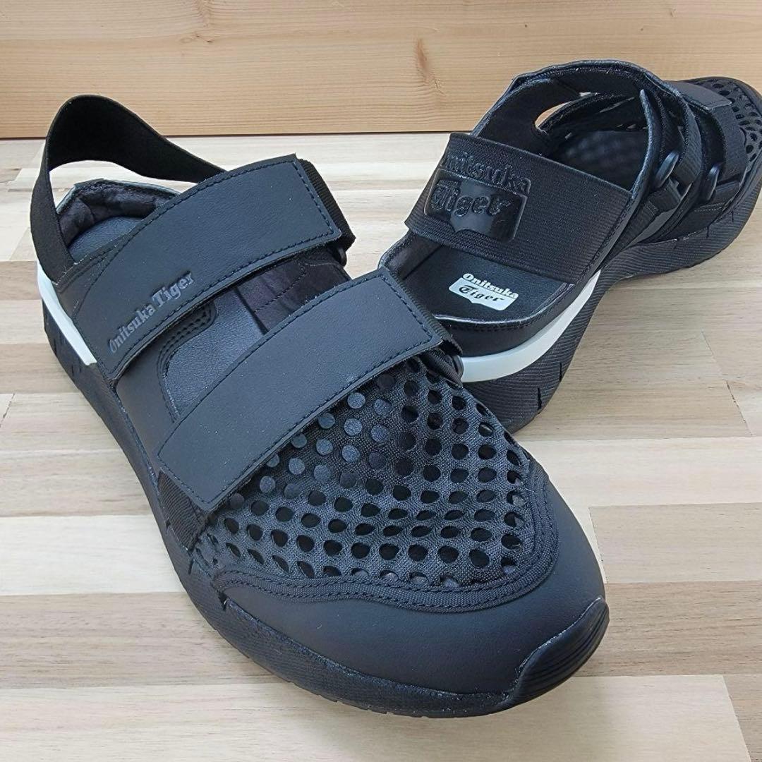 オニツカタイガー レビラック REBILACサンダル ブラック 27.5cm