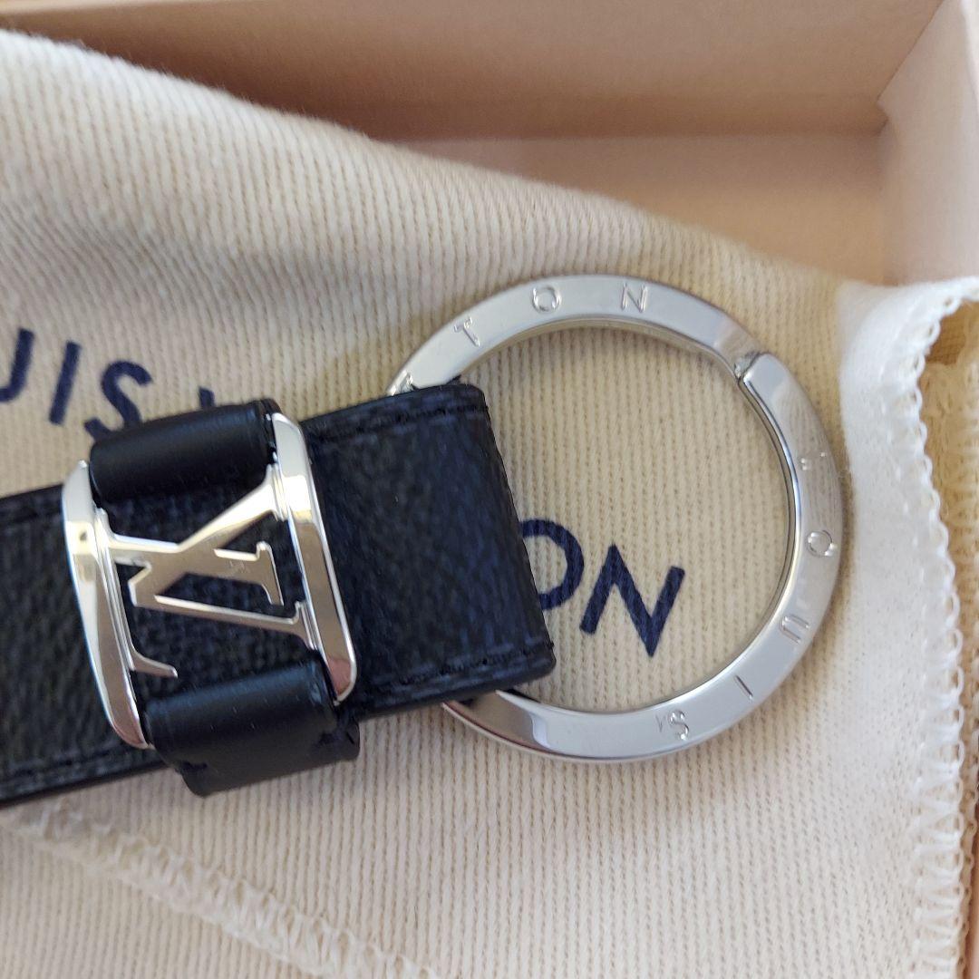 美品✨Louis Vuitton レザー キーホルダー キーリング ドラゴンヌ