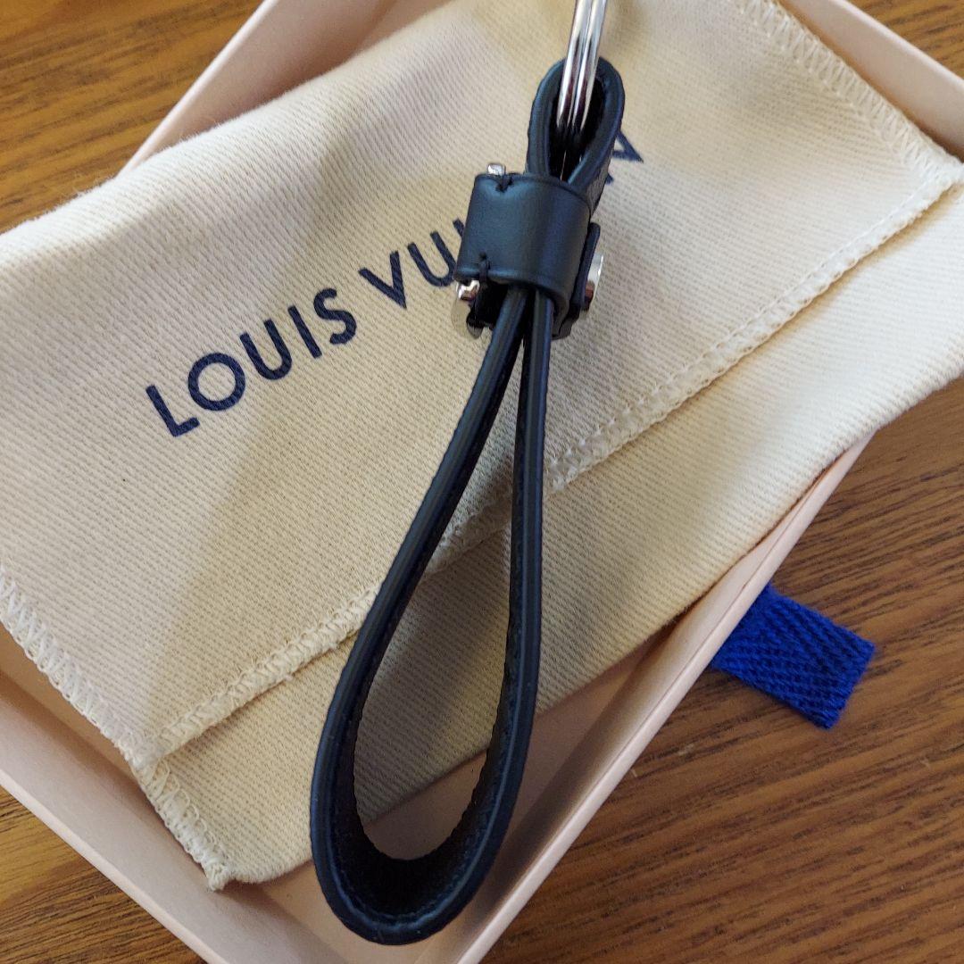 美品✨Louis Vuitton レザー キーホルダー キーリング ドラゴンヌ