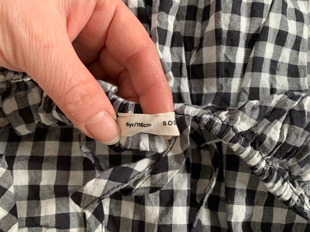 Soor Ploom＊ソーアプルーム＊ギンガム＊Ines Romper＊6y