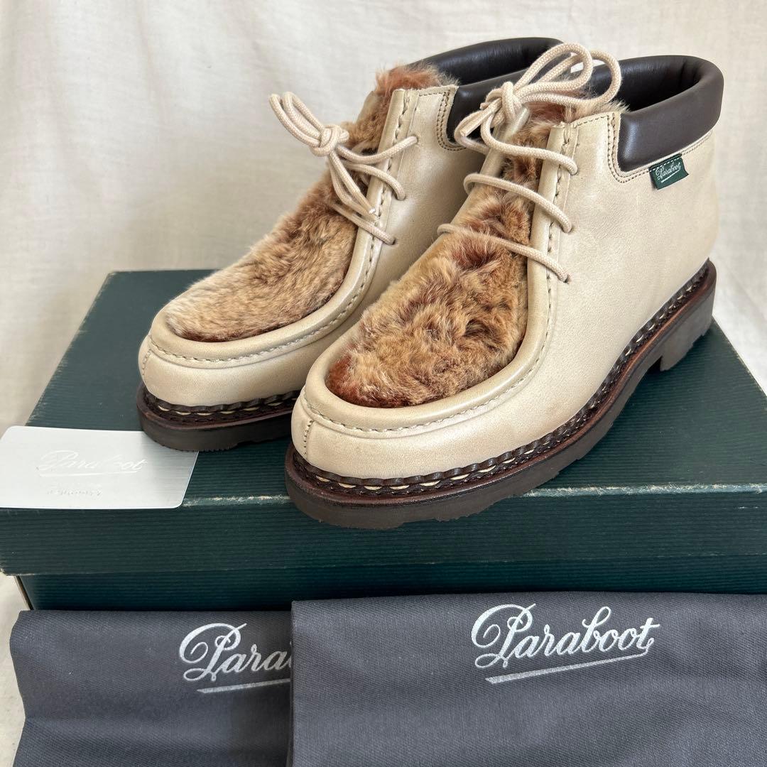 パラブーツMILLA LAPIN 希少ファーモデル