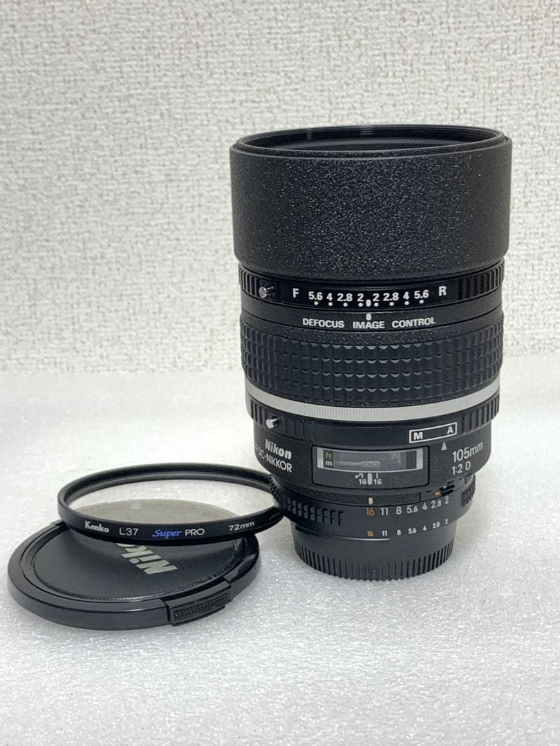 レンズ(単焦点) NIKON AF DC nikkor 105mm 1:2 D