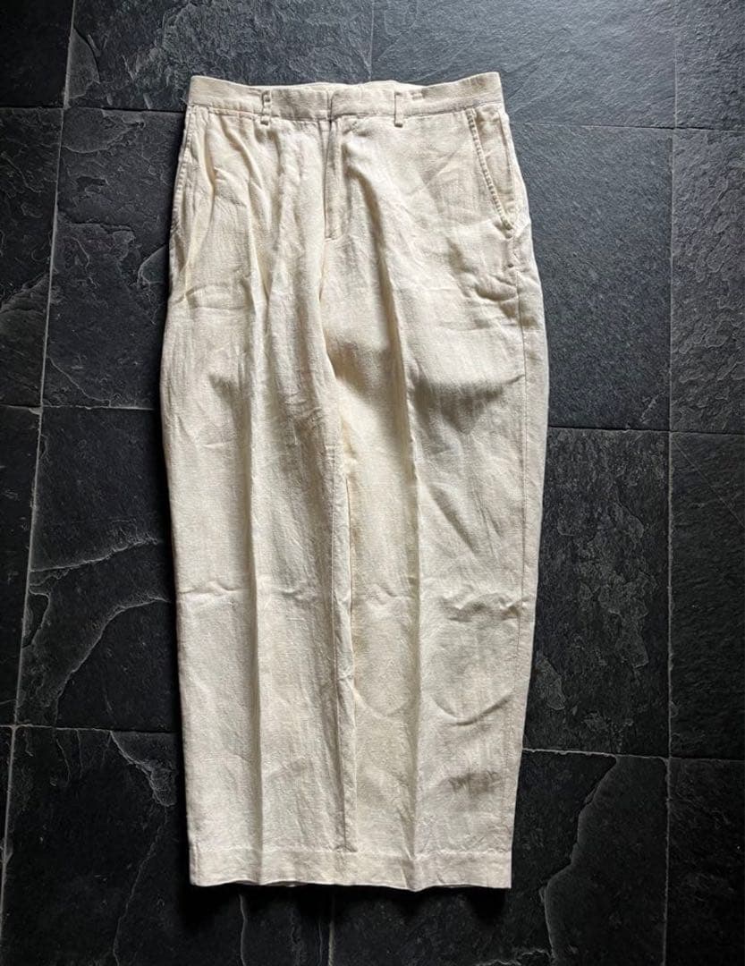 Polo by Ralph Lauren リネンスラックス アイボリー