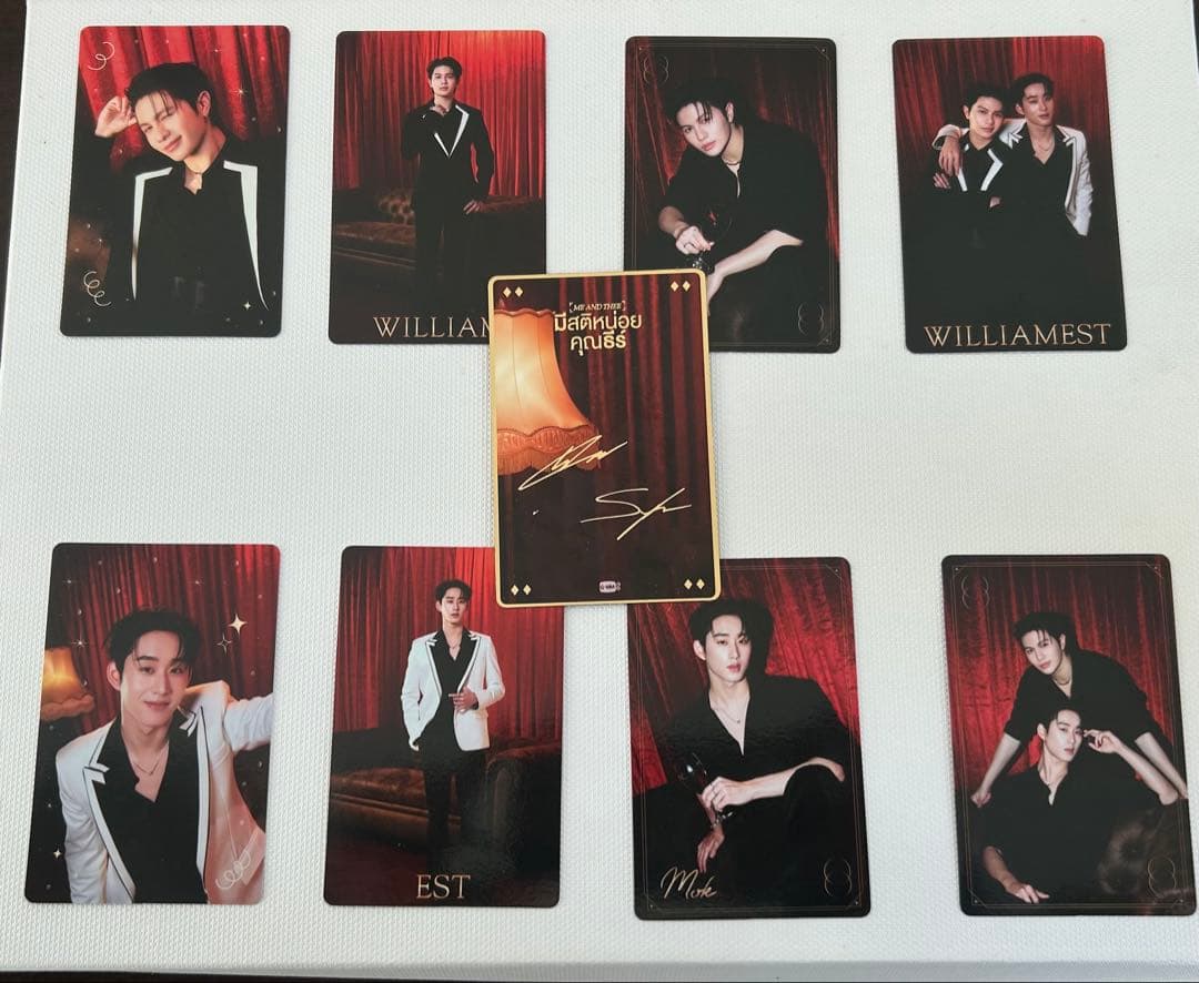 WilliamEst シクレ含む9枚セットME AND THEE フォトカード