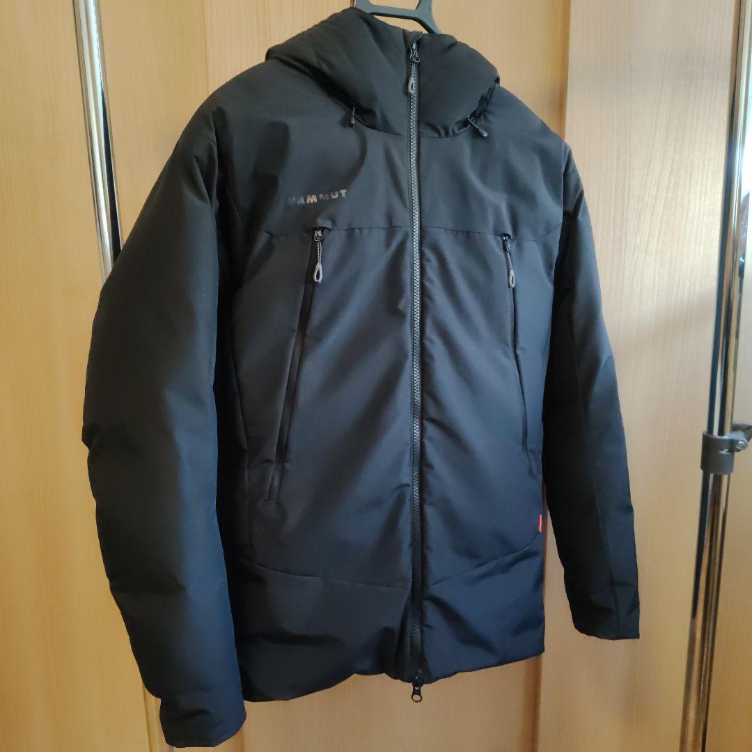 MAMMUT クレーター サーモフーテッド ジャケット Sサイズ BLACK