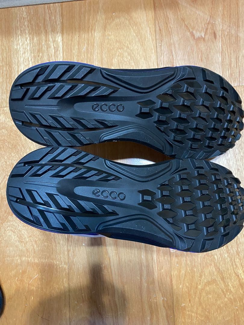 ecco ゴルフシューズ ホワイト/ブルー