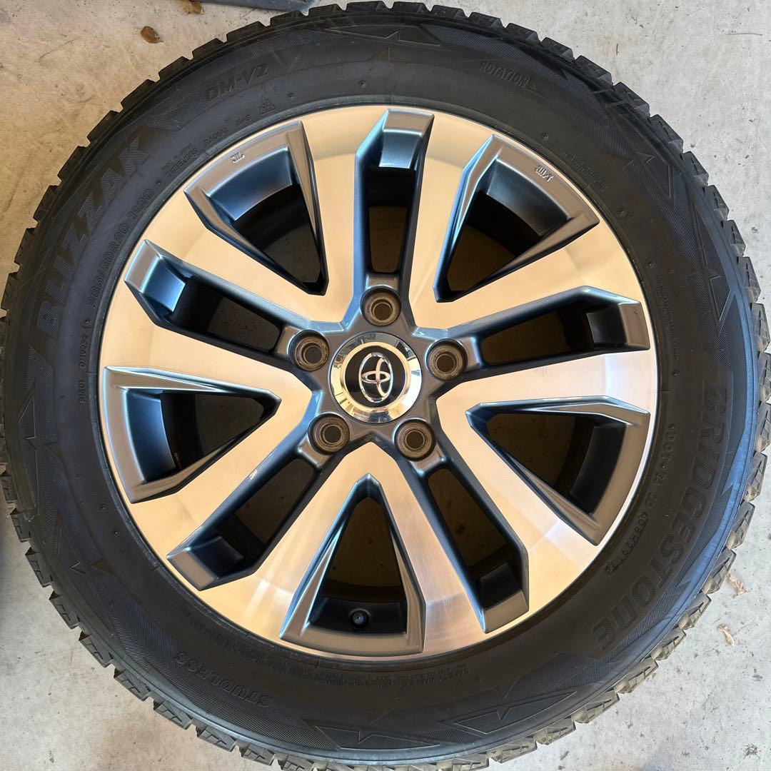 ランクル200 ZX純正ホイールセット