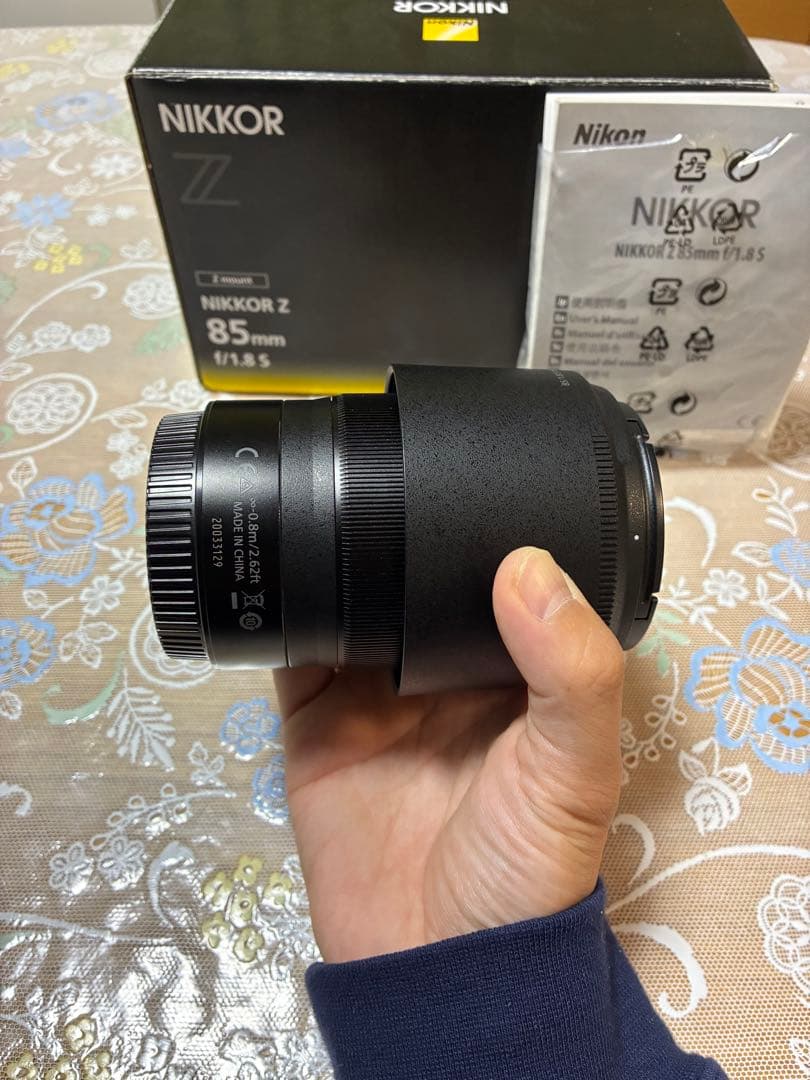 nikon ニコン　z 85mm f1.8 s line