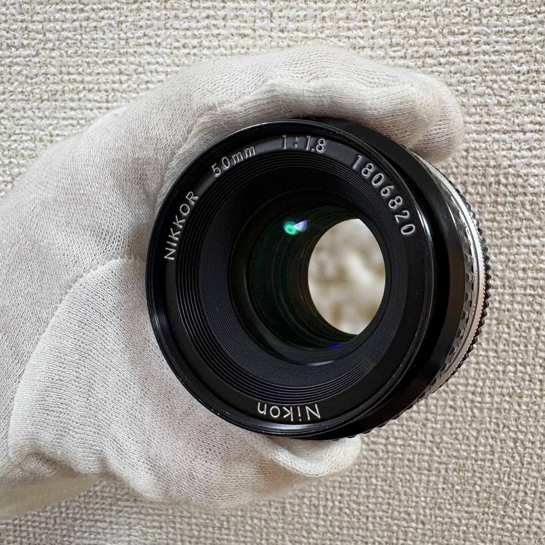 NIKKOR 50mm f/1.8 レンズ　ニコン　Nikon