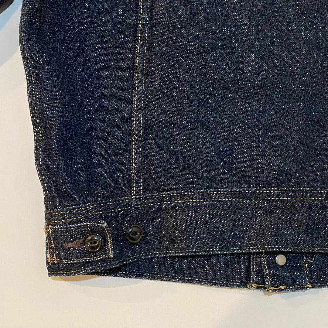 美品 45R 101-J型 デニムジャケット 日本製 レディースサイズ1