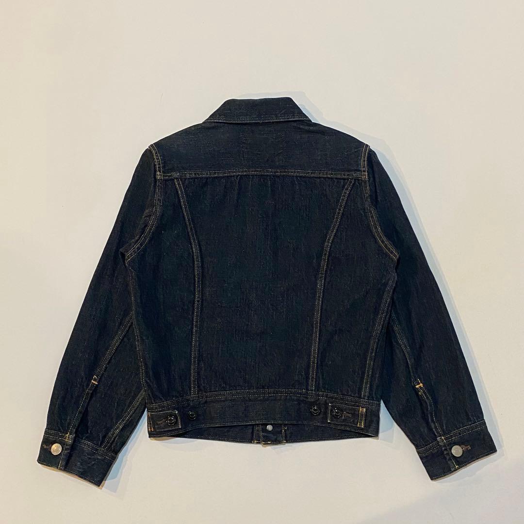 美品 45R 101-J型 デニムジャケット 日本製 レディースサイズ1