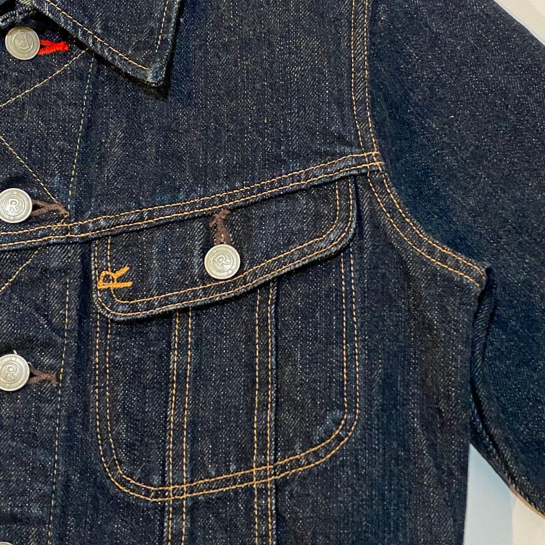 美品 45R 101-J型 デニムジャケット 日本製 レディースサイズ1