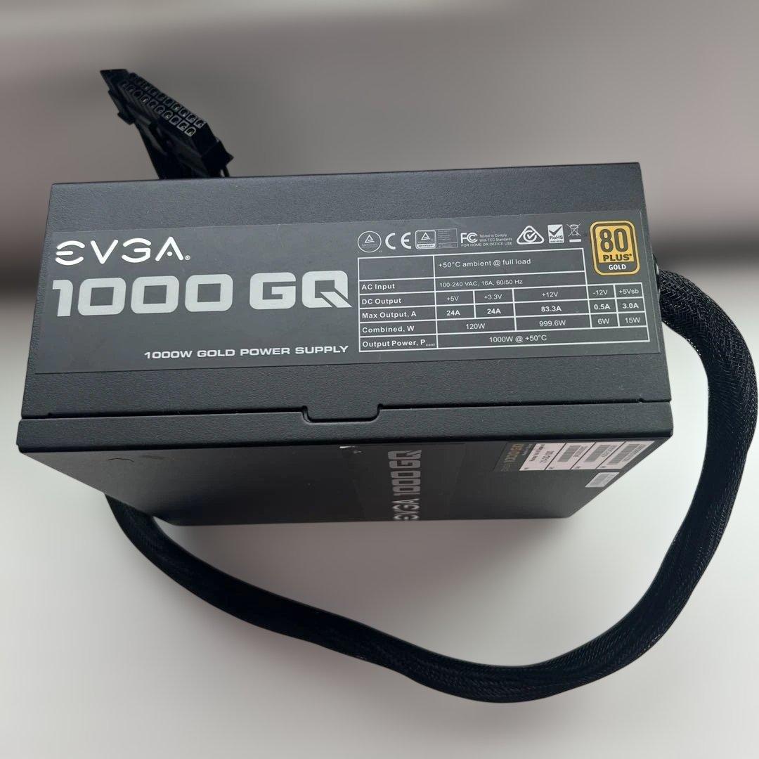 EVGA 1000 GQ 1000W 電源ユニット