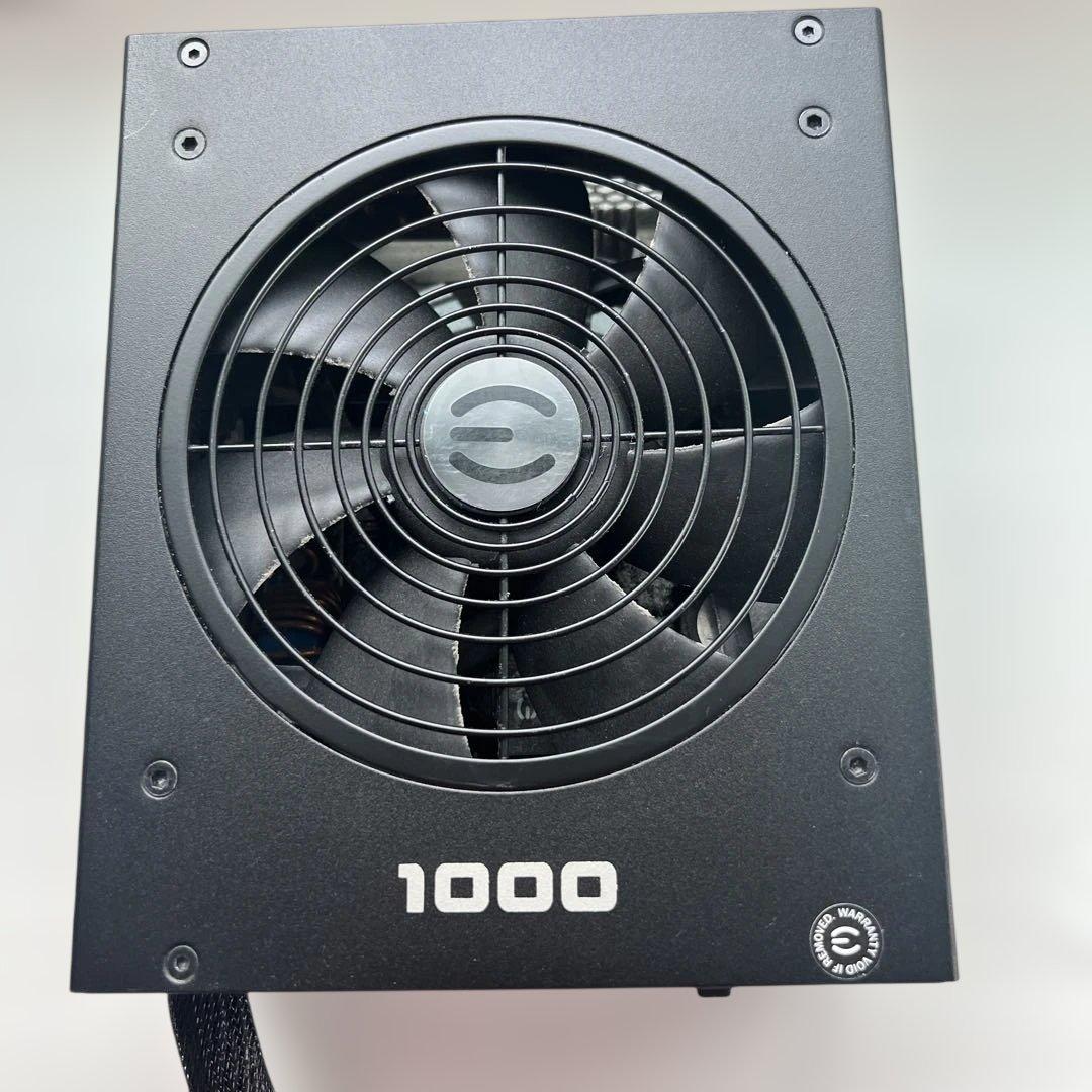 EVGA 1000 GQ 1000W 電源ユニット