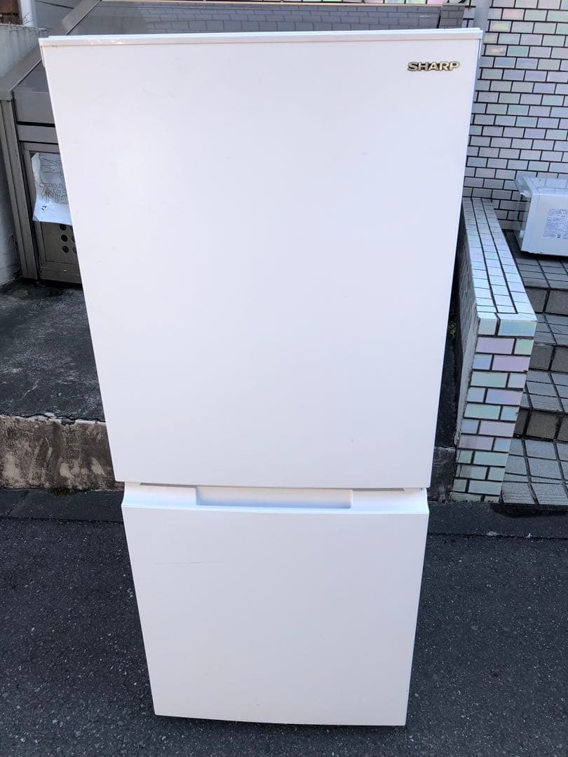 SHARP シャープ 冷蔵庫 SJ-D15J-W 152L 2023