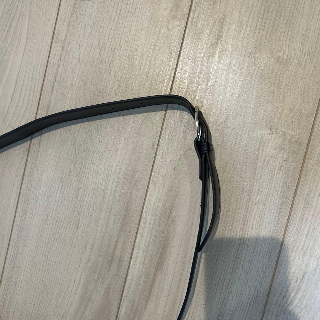 メゾンマルジェラ グラムスラム ハンドバッグ レザー ブラック