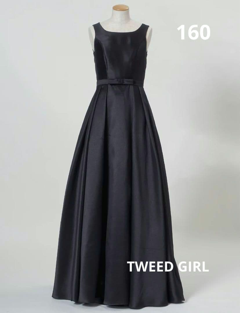 TWEED GIRL TWJ9104-BK 演奏会用ドレス 160