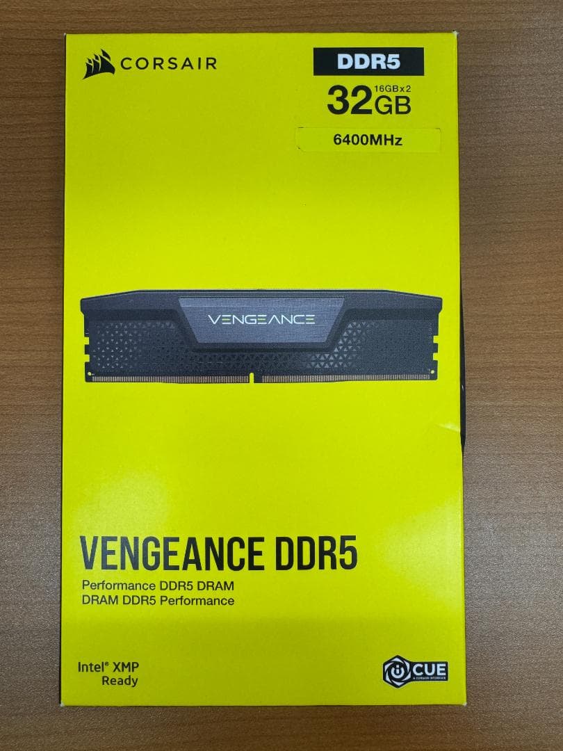 P*c様 CORSAIR DDR5 6400MT/S 32 GB メモリ PC
